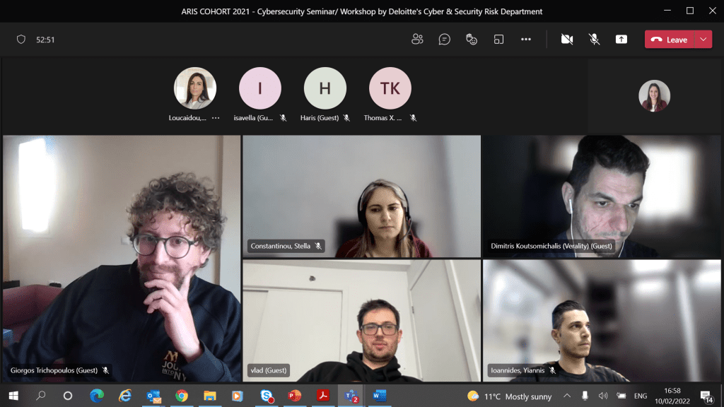 Cybersecurity Webinar to our resident start-ups